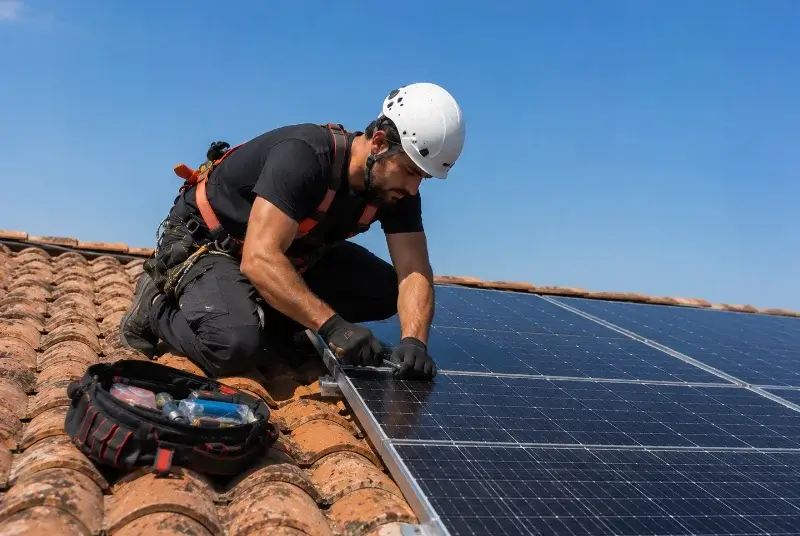 Maintenance et monitoring de panneaux solaires à Mozé-sur-Louet