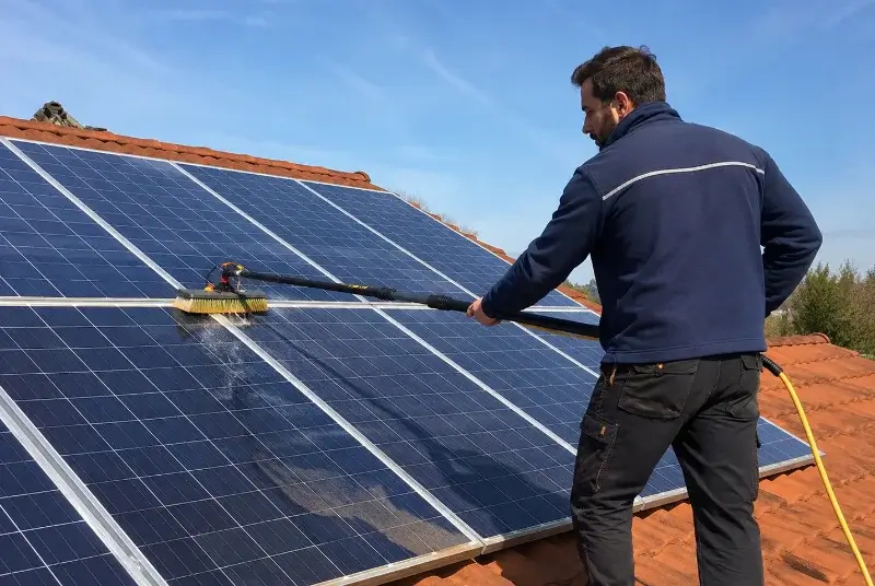 Nettoyage et entretien de panneaux solaires à Mozé-sur-Louet